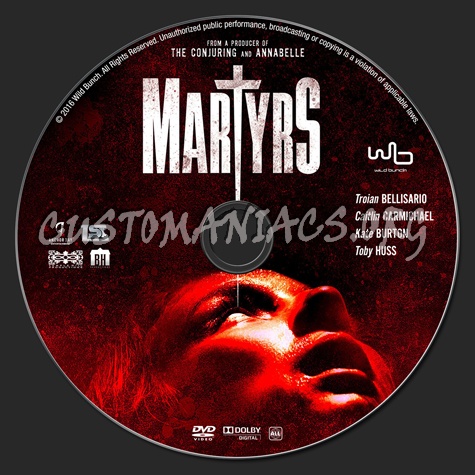 Martyrs dvd label