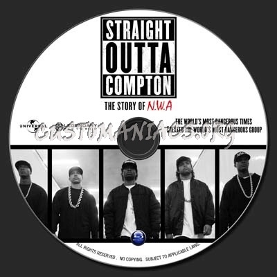 Straight Outta Compton blu-ray label