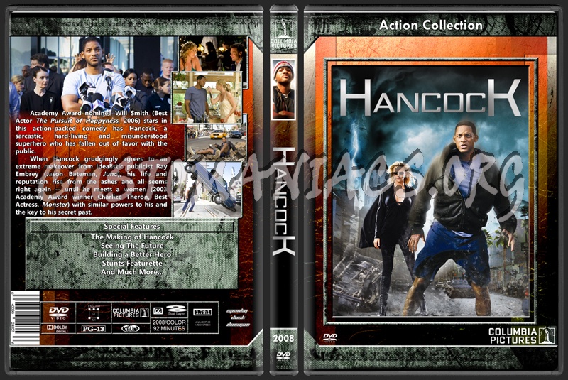 Hancock dvd cover