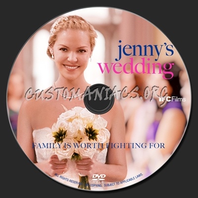 Jenny's Wedding dvd label