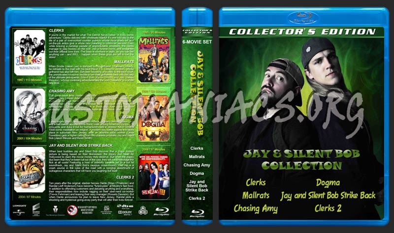 The Jay & Silent Bob Collection blu-ray cover