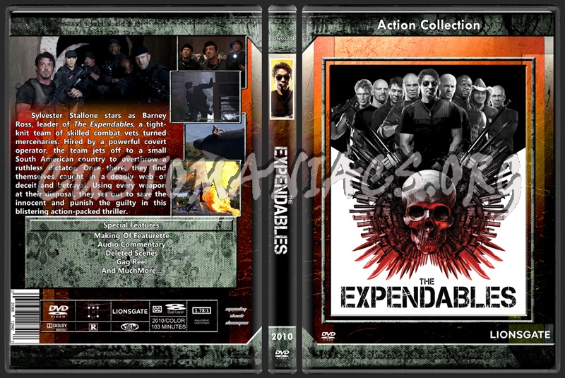 The Expendables dvd cover