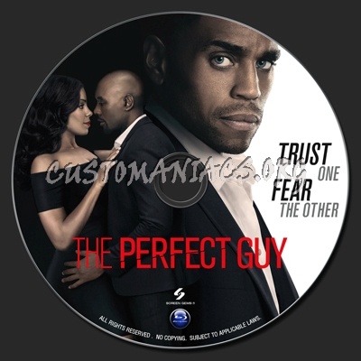 Perfect Guy, The blu-ray label