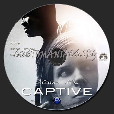 Captive (2015) blu-ray label