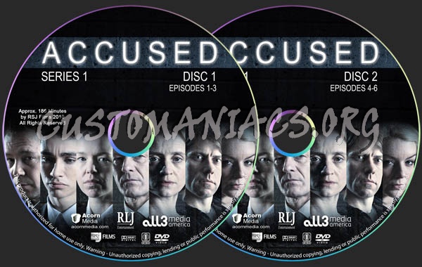 Accused - Series 1 dvd label