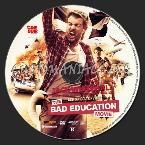 The Bad Education Movie dvd label