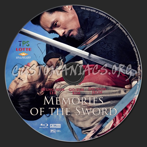 Memories of the Sword blu-ray label