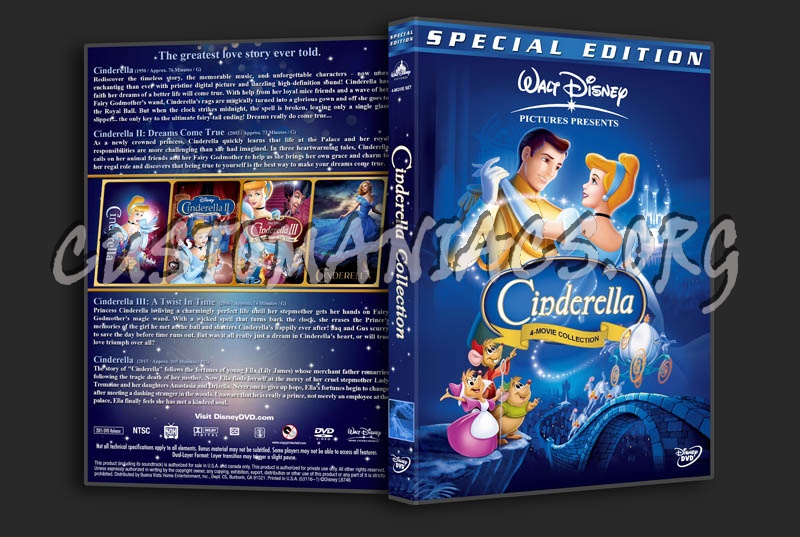 Cinderella Collection dvd cover