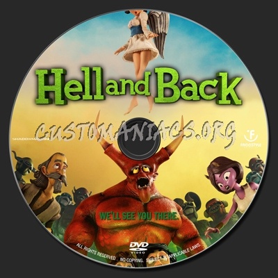 Hell And Back (2015) dvd label