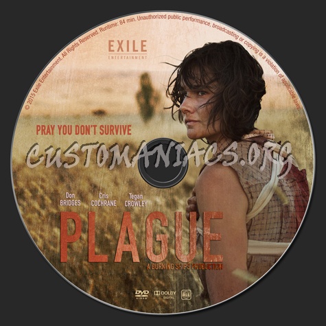 Plague dvd label