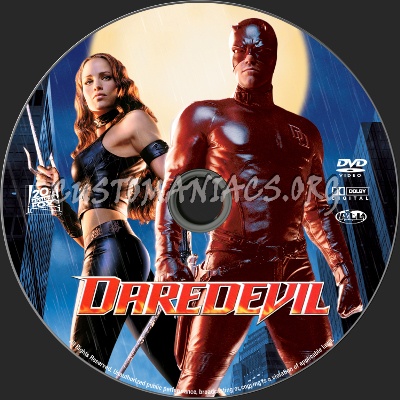 Daredevil dvd label