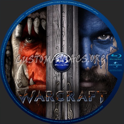 Warcraft blu-ray label
