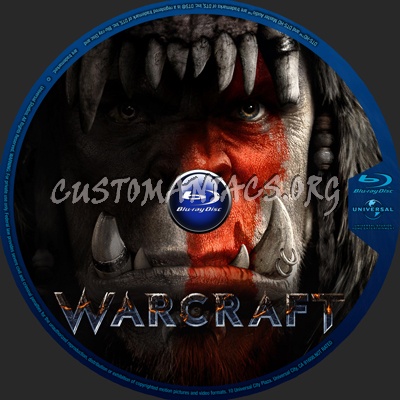 Warcraft blu-ray label