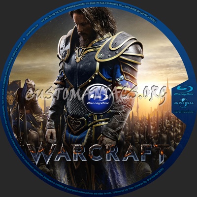 Warcraft blu-ray label