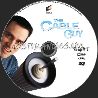 The Cable Guy dvd label