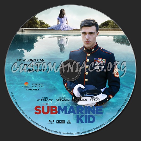 The Submarine Kid blu-ray label