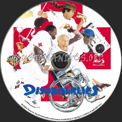 Disorderlies blu-ray label