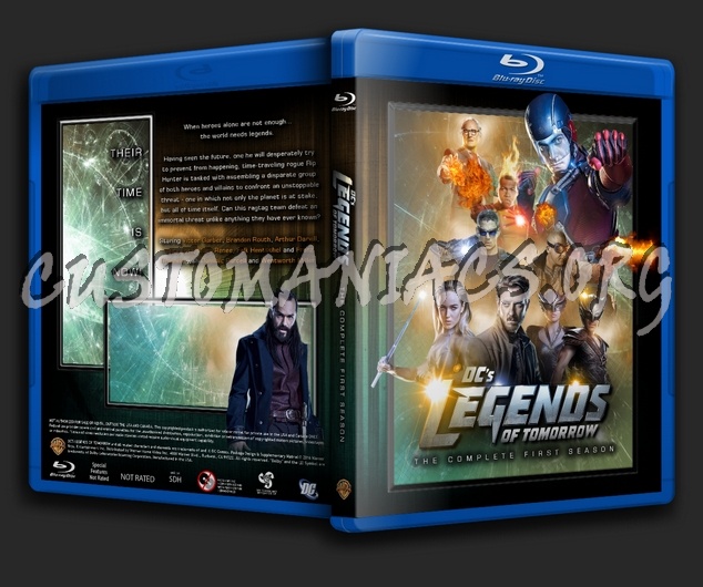 Legends Of Tomorrow - Season 1 blu-ray cover