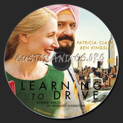 Learning To Drive (2015) dvd label