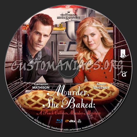 Murder, She Baked: A Peach Cobbler Murder Mystery blu-ray label