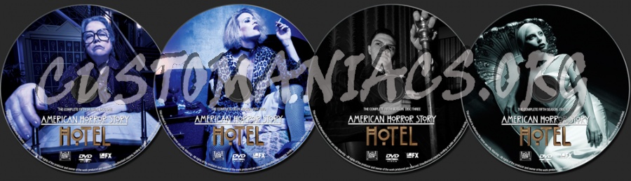 American Horror Story Season 5 dvd label