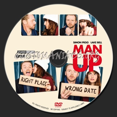 Man Up (2015) dvd label