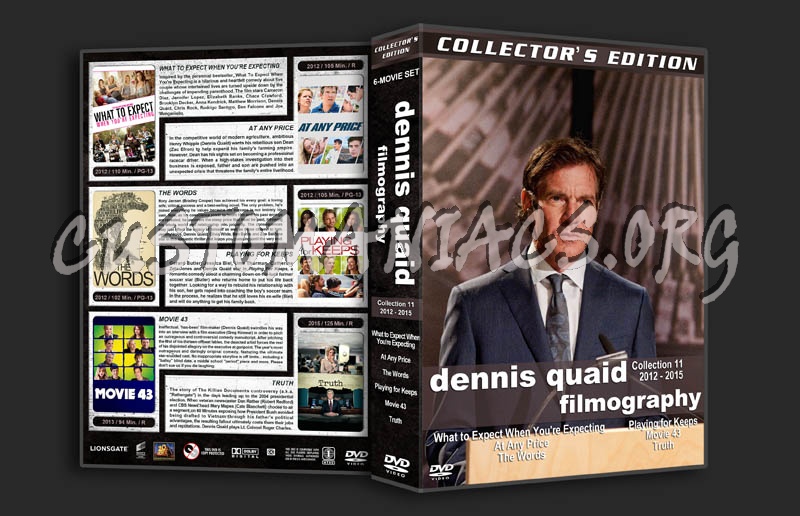 Dennis Quaid Film Collection - Set 11 (2012-2015) dvd cover