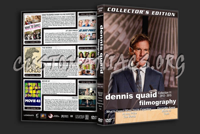 Dennis Quaid Film Collection - Set 11 (2012-2015) dvd cover