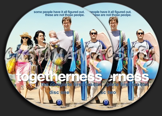 Togetherness : The Complete First Season (2015) blu-ray label