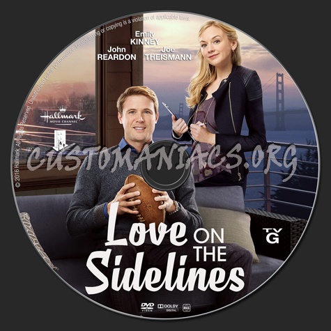 Love on the Sidelines dvd label