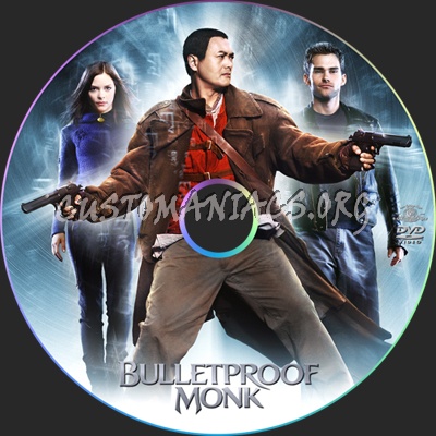 Bulletproof Monk dvd label