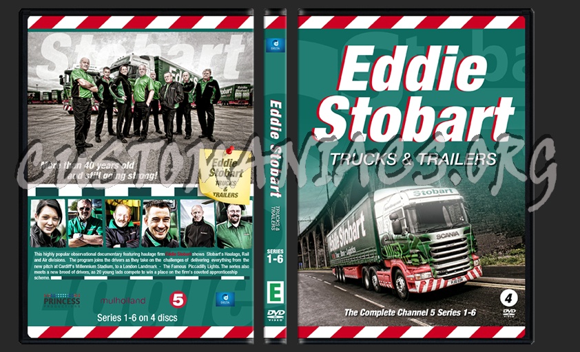 Eddie Stobart: Trucks & Trailers dvd cover