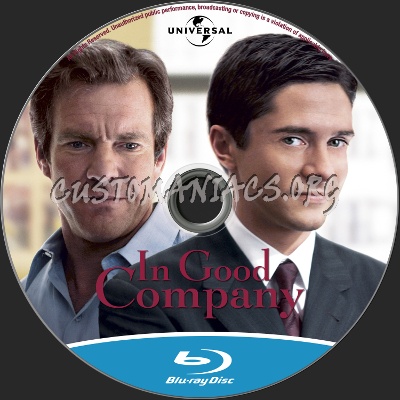 In Good Company blu-ray label