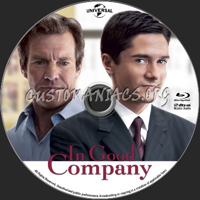 In Good Company blu-ray label