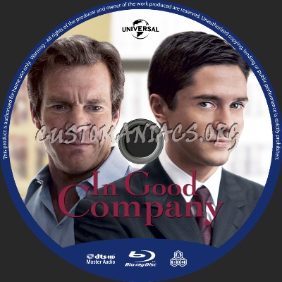 In Good Company blu-ray label