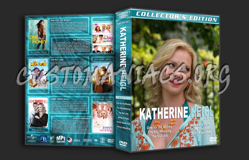 Katherine Heigl Collection - Set 3 dvd cover