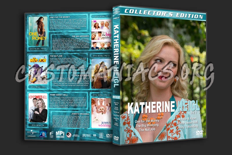 Katherine Heigl Collection - Set 3 dvd cover