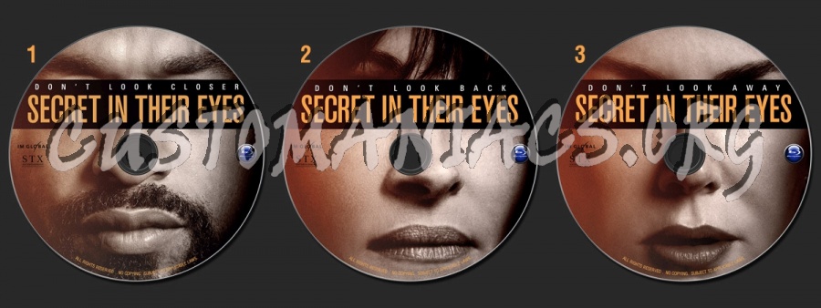 The Secret In Their Eyes (2015) blu-ray label