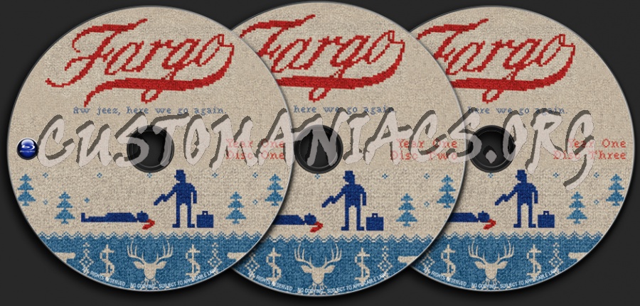 Fargo : Season One (2014) blu-ray label