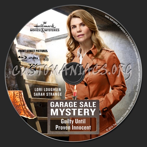 Garage Sale Mystery: Guilty Until Proven Innocent blu-ray label