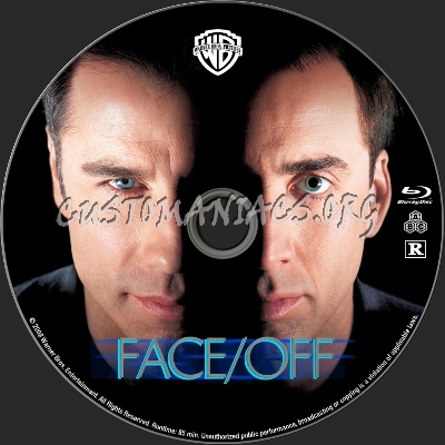 Face/Off blu-ray label