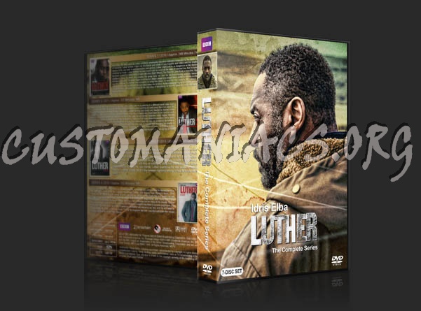 Luther - The Complete Series dvd cover