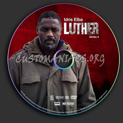 Luther - Series 4 dvd label