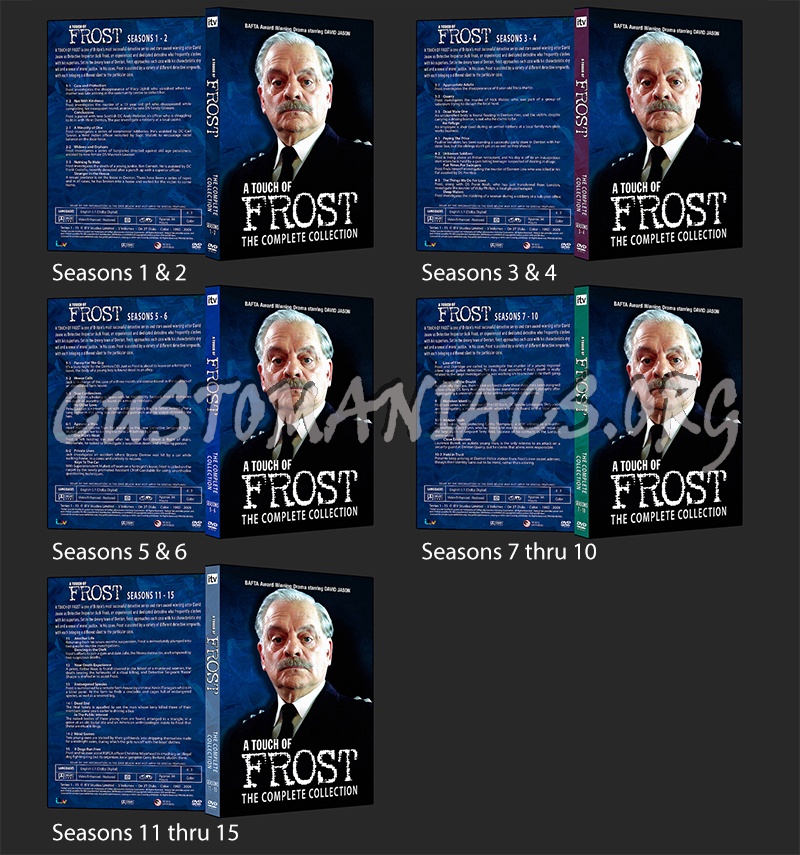 A Touch Of Frost Dvd Cover Dvd Covers Labels By Customaniacs Id 234460 Free Download Highres Dvd Cover