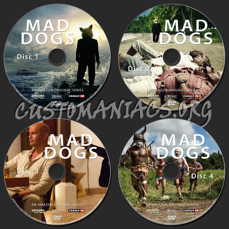 Mad Dogs US dvd label