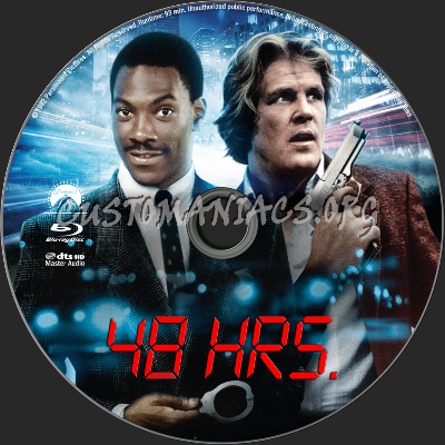 48 Hrs. blu-ray label