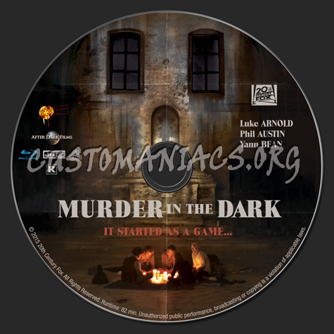 Murder in the Dark blu-ray label