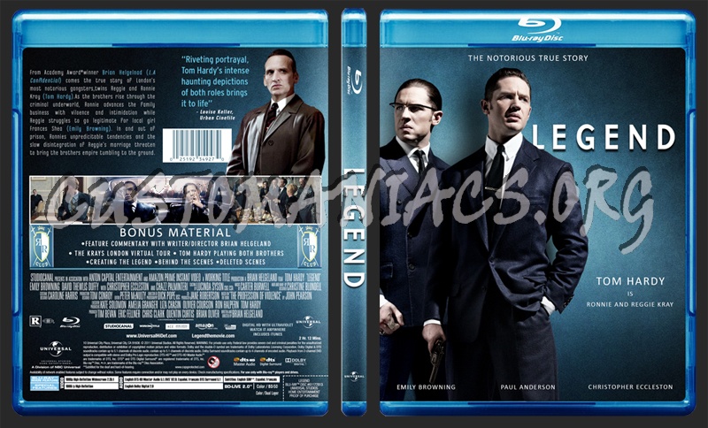 Legend blu-ray cover