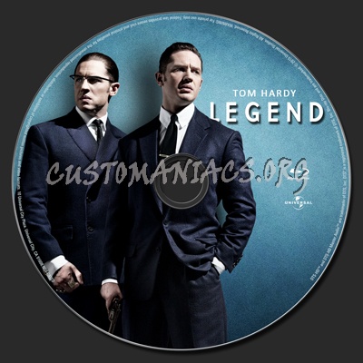 Legend blu-ray label