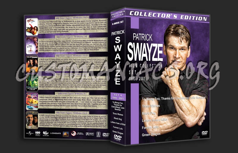 Patrick Swayze Film Collection - Set 4 (1995-2001) dvd cover